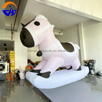 Cheval à Bascule Gonflable Chenghuang 2026 – Manège pour Enfants, Parc d'Attractions, Cirque, Spectacles et Événements