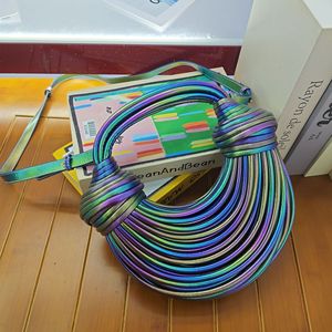 <strong>Handbags</strong> for Women 2025 New Niche Design Gold <strong>Silver</strong> Handwoven Noodle Bags Rope Knotted Pulled Hobo <strong>Silver</strong> Evening Clutch - Product Image 4