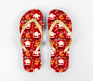 <span class=keywords><strong>Chanclas</strong></span> flexibles personalizadas de alta calidad con diseños de vacaciones de Navidad Logotipos de <span class=keywords><strong>marca</strong></span> Diseño personalizado Fábrica de personalización de <span class=keywords><strong>chanclas</strong></span> - Product Image 4