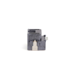1 puerto 8P8C medio blindado RJ45 Modular <span class=keywords><strong>Jack</strong></span> conector Ethernet hembra enchufe de red con conector PCB