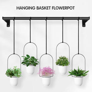planter with stand indoor Rattan Planter & Stand