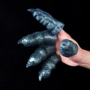 NNSX - Funda de Dedo Suave con Forma de Dragón para Masaje de Clítoris y Estimulación del Punto G, Juguetes Sexuales para Parejas Lesbianas, Masturbador para Orgasmos Femeninos - Product Image 2