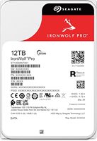 IronWolf Pro 12 TB Disque Dur Mécanique NAS d'Entreprise CMR 3,5 Pouces SATA 6 Gb/s 7 200 tr/min 256 Mo de Cache ST12000NT001