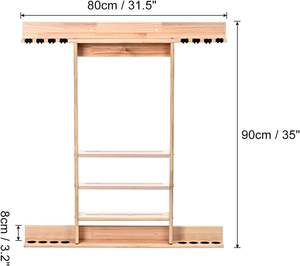 Support <span class=keywords><strong>mural</strong></span> en bois personnalisé Bâtons Boule <span class=keywords><strong>Porte</strong></span>-craie 8 queues Accessoires de table de <span class=keywords><strong>billard</strong></span> <span class=keywords><strong>Porte</strong></span>-<span class=keywords><strong>queue</strong></span> <span class=keywords><strong>mural</strong></span> pour salle de <span class=keywords><strong>billard</strong></span> ou club - Product Image 3
