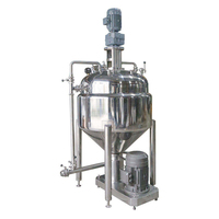 Cuve de mélange homogénéisante électrique en acier inoxydable pour la fabrication de savon liquide, détergent et shampoing