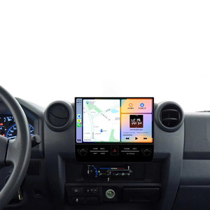 Radio de coche Android de 10,6 pulgadas, navegación GPS, reproductor de vídeo <span class=keywords><strong>Multimedia</strong></span> Carplay, Toyota Land Cruiser LC70 LC76 LC75 LC79 2007 a 2024 - Product Image 1