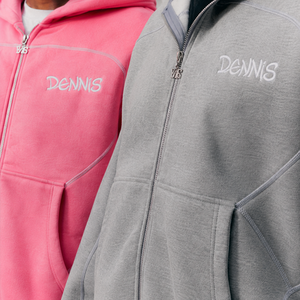 Set Sportivo da <span class=keywords><strong>Uomo</strong></span> Personalizzato in Cotone French Terry, Pantaloni e Felpa Oversize con Vestibilità Ampia e Gamba Svasata, Colore Grigio - Product Image 4