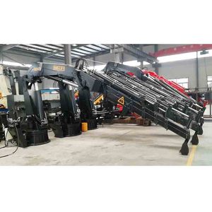 Grúa de plataforma costa afuera del cabrestante de elevación <span class=keywords><strong>vertical</strong></span> eléctrico de la pluma articulada - Product Image 5