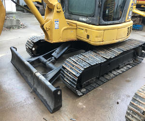 Mini-pelle Komatsu PC55 de 5 tonnes avec chenilles en caoutchouc et pompe comme composants de base - Product Image 6