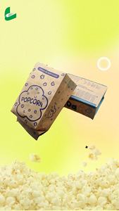 Bolsas biodegradables <span class=keywords><strong>para</strong></span> <span class=keywords><strong>hacer</strong></span> <span class=keywords><strong>palomitas</strong></span> de maíz <span class=keywords><strong>en</strong></span> <span class=keywords><strong>microondas</strong></span>, venta al por mayor, con impresión personalizada, baratas - Product Image 4