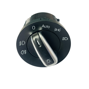 CSH Interrupteur de phare de haute qualité avec interrupteur sensible noir/chrome (mat) OEM 5ND941431BXSH 3C8941431A 35D941431 - Product Image 1