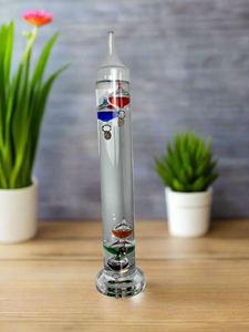 Novidade Vidro Presentes Previsão do Tempo Predictor 5 Bolas Coloridas Garrafa Galileo Termômetro - Product Image 2