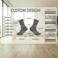 Chaussettes de football classiques longues en tricot antidérapantes de qualité supérieure pour hommes et femmes, chaussettes de compression écologiques à séchage rapide