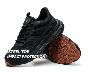 <span class=keywords><strong>Scarpe</strong></span> <span class=keywords><strong>Antinfortunistiche</strong></span> con Punta in Acciaio per Uomo e Donna, Resistenti alle Forature in Kevlar, Traspiranti, Suola in Gomma EVA Antiscivolo, <span class=keywords><strong>Scarpe</strong></span> da Lavoro Atletiche - Product Image 1