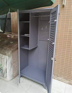 <span class=keywords><strong>ตู้</strong></span>เก็บของโลหะสำหรับใช้งานกลางแจ้งแบบหนาพิเศษ 2/3 ประตู กันน้ำ กันแดด กันการผุพัง กันค<span class=keywords><strong>ว</strong></span>ามชื้น <span class=keywords><strong>ตู้</strong></span>เก็บเครื่องมือ - Product Image 4