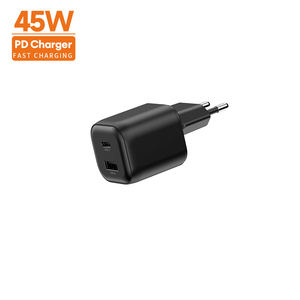 Chargeur rapide GaN 45W certifié CE avec ports USB-A et multi-USB-C (prise US) pour <span class=keywords><strong>OnePlus</strong></span> Portable Mini – Compagnon de voyage - Product Image 1