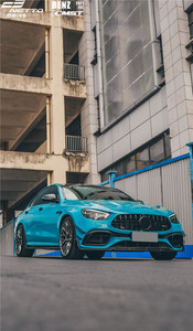 Difusor Delantero de Fibra de Carbono Mejorado, Alerón, Faldones Laterales, Refuerzo de Parachoques para el Nuevo Mercedes-Benz E63 S ZNDR - Product Image 6