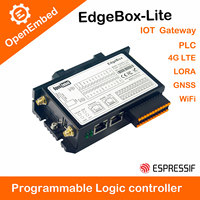 Mini Controlador PLC, 512KB de RAM, 16MB de Flash para Automatización Industrial, PLC Celular 4G LTE CANBUS, Controlador Lógico Programable