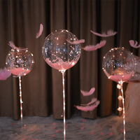 It is your party — ballons en Latex lumineux, en forme de fleur, avec Led, pour la saint-valentin, pour un cadeau de la fête des mères