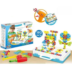 193 Uds. de cerraduras de 3D Blocks leclectric crew Rill uuzzle ngngngnineering tem em oys ducducational For IDS - Product Image 1