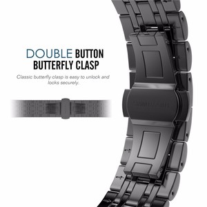 Pour <span class=keywords><strong>Apple</strong></span> <span class=keywords><strong>Watch</strong></span> <span class=keywords><strong>44mm</strong></span> 40mm iwatch 42mm 38mm 7 maillons en <span class=keywords><strong>acier</strong></span> <span class=keywords><strong>inoxydable</strong></span> pour <span class=keywords><strong>apple</strong></span> <span class=keywords><strong>watch</strong></span> série <span class=keywords><strong>5</strong></span> 4 3 2 1 - Product Image 5