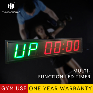 Hangzhou Hong Hao Control remoto electrónico LED cuenta regresiva Reloj de pared multifuncional Gimnasio Ejercicio Temporizador - Product Image 6
