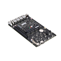 Qotom 11th Gen Intel Core i5 1135G7 Procesador 4 * M.2 NAS Placa base ITX 4 2,5G LAN Mini PC Linux Router Placa base