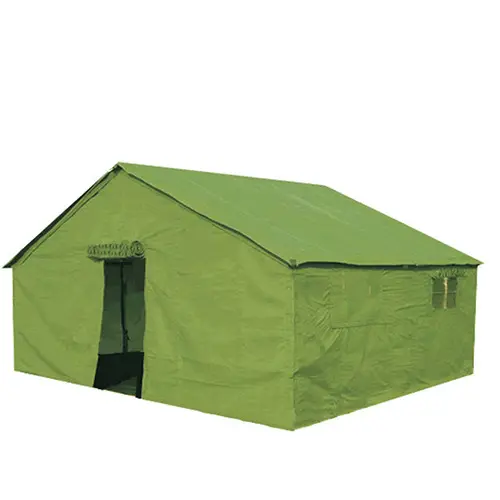 Зеленые хлопковые военные холщовые палатки, простые в установке и стабильные
