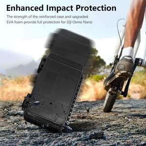 เคสแข็ง Amazear สำหรับ DJI Osmo Nano กันน้ำระดับ IPX4 พร้อมซับในบุผ้ากำมะหยี่ สำหรับชุดอุปกรณ์ครบชุด พร้อมแม่เหล็กยึดติด - Product Image 4