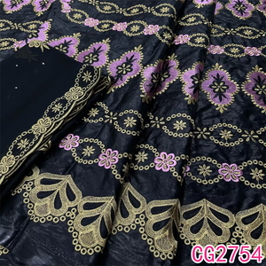 Nouveau Tissu Bazin Africain de Haute Qualité pour Robe, Bazin Riche Brodé pour Vêtement, Bazin Écologique avec Pierres, Nouvelle Arrivée - Product Image 3