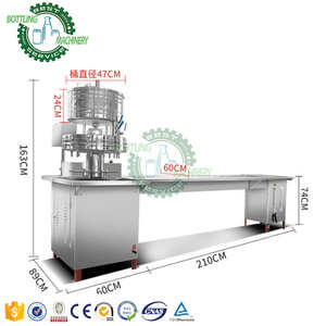 Machine de remplissage rotative, <span class=keywords><strong>Semi</strong></span>-automatique, quantitatif, jus de vinaigre, huile, <span class=keywords><strong>bouteille</strong></span> de boisson, buse à 12 têtes - Product Image 6