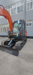 Used Hitachi ZX75 Crawler Excavator 7 Ton Hydraulic Digger Tracked Earthmoving <b>Machine</b> for <b>Construction</b> - Product Image 2