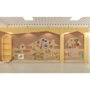 Mur de jeu créatif et imaginatif pour le jeu de rôle, stimulant l'expression, les compétences sociales, les environnements de jeu à la maison et en maternelle, mur STEM - Product Image 6
