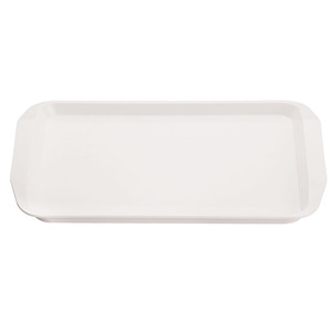<span class=keywords><strong>Plateau</strong></span> en <span class=keywords><strong>mélamine</strong></span> pour restauration rapide, <span class=keywords><strong>plateau</strong></span> <span class=keywords><strong>de</strong></span> chambre d'hôtel en plastique, <span class=keywords><strong>plateau</strong></span> <span class=keywords><strong>de</strong></span> <span class=keywords><strong>service</strong></span> rectangulaire blanc <span class=keywords><strong>de</strong></span> 17 pouces conforme aux normes NSF américaines - Product Image 1