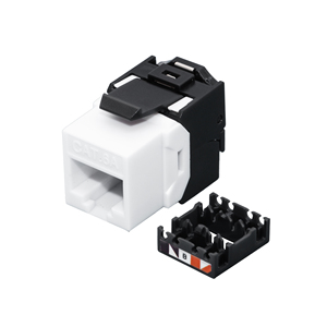 Short Body Unshielded Toolless UTP CAT6 <strong>Jack</strong> 180 Degree Keystone <strong>Jack</strong> <strong>RJ45</strong> Module - Product Image 1