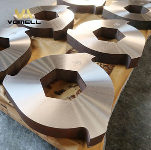 Vomell for and Durable Double Shaft Metal Shredder Blades with 1.5 Year Warranty Customized for <strong>Shredding</strong> Plastic and <strong>Rubber</strong> - Product Image 4