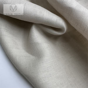 Mindun Tela de Lino Belga al por Mayor para Camisería, Sofá, Camisas y Cortinas en Blanco y Lino Natural - Product Image 5