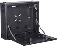 Boîte de sécurité en acier laminé à froid, robuste, 15 x 15 x 5 pouces, pour l'installation de DVR/NVR, boîte de rangement pour DVR, pour installation de PDU/boîtier de distribution