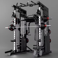 Meilleure vente Ensemble de gymnastique commercial Machine de musculation multifonction pour musculation et exercice Support de squat pour haltérophilie