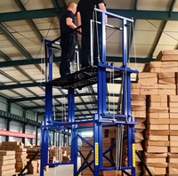 Échafaudage Électrique Pliable Neuf pour Décoration Intérieure et Extérieure, Échelle de Chargement Mobile 2-8m