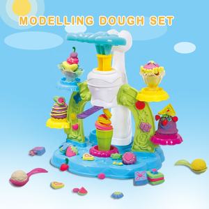 Kit d'outils de pâte à <span class=keywords><strong>modeler</strong></span> en Plasticine colorée, pour enfants, créations de <span class=keywords><strong>cuisine</strong></span>, Machine à crème glacée, ensemble de jeu de pâte à <span class=keywords><strong>modeler</strong></span> en Plasticine - Product Image 3