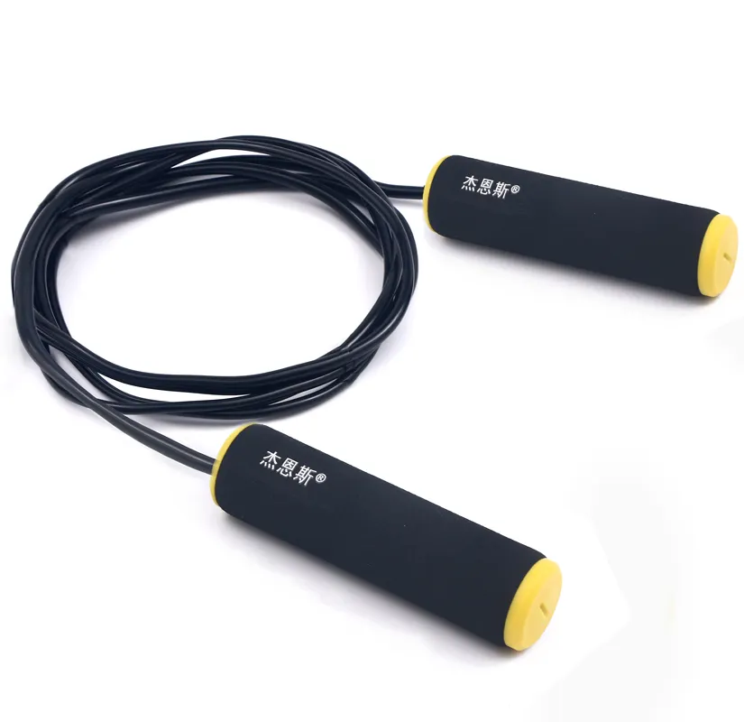 Adjustable Skipping Rope Skipping Rope Workout Custom Fitness OEM Adjustable Heavy Training Power Speed Handle Weighted PVC Jump Rope