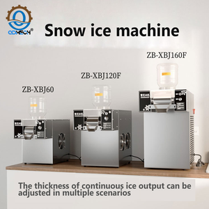 Mesin Pembuat Es Serut Salju QDMECH Pendinginan Cepat Hasil Tinggi Komersial Pembuat Es Susu Bingsu - Product Image 3