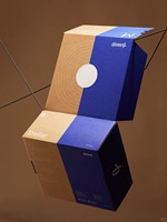 Versandkarton mit Benutzerdefiniertem Logo, Reißstreifen, Selbstklebendem Verschluss, Goldfolienprägung, E-Commerce-Versandtasche, Klebeband zum Aufreißen
