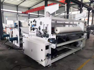 Máquina para hacer papel higiénico para principiantes Nueva idea para nuevos negocios con componentes principales Motor de rodamiento - Product Image 3