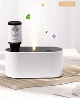 Diffuseur d'huiles essentielles pour voiture, aromathérapie, purificateur d'air portable, plastique, ultrasonique, écologique, 35 dB, silencieux, fonction de minuterie