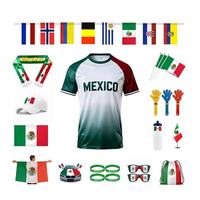 Camiseta de Aficionado para Estadio 2026, 100% Poliéster, Transpirable, de Secado Rápido, con Tirantes en T, Manga Corta, para Hombre y Mujer, Unisex