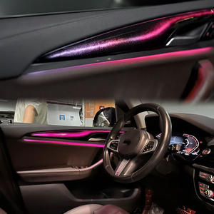 Éclairage ambiant <span class=keywords><strong>intérieur</strong></span> de voiture SJC pour les modèles <span class=keywords><strong>BMW</strong></span> X3/X3 2018-2023, kit de lumière ambiante LED Galaxy 64 couleurs G01/G02. - Product Image 2
