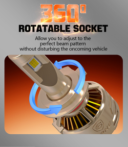 หลอด<span class=keywords><strong>ไฟ</strong></span>หน้า LED <span class=keywords><strong>E7</strong></span> gpne 200W 6000K สีขาวสว่างมากสำหรับ H4 H11 9004<span class=keywords><strong>ไฟ</strong></span>หน้ารถยนต์9005 - Product Image 4