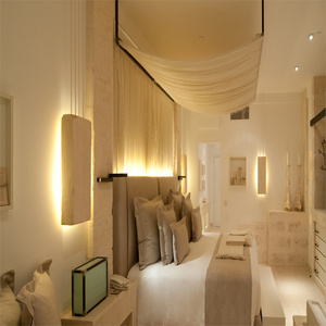 Creazione in stile palazzo villaggio acrsia Hotel progetto Engel bianco tappezzeria in tessuto mobili camera da letto Set in legno per Hotel - Product Image 3